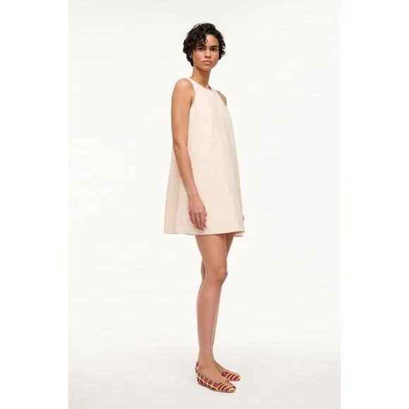 STAUD | Dresses | Nwt Staud Serafina Dress In Natural Xs | Poshmark